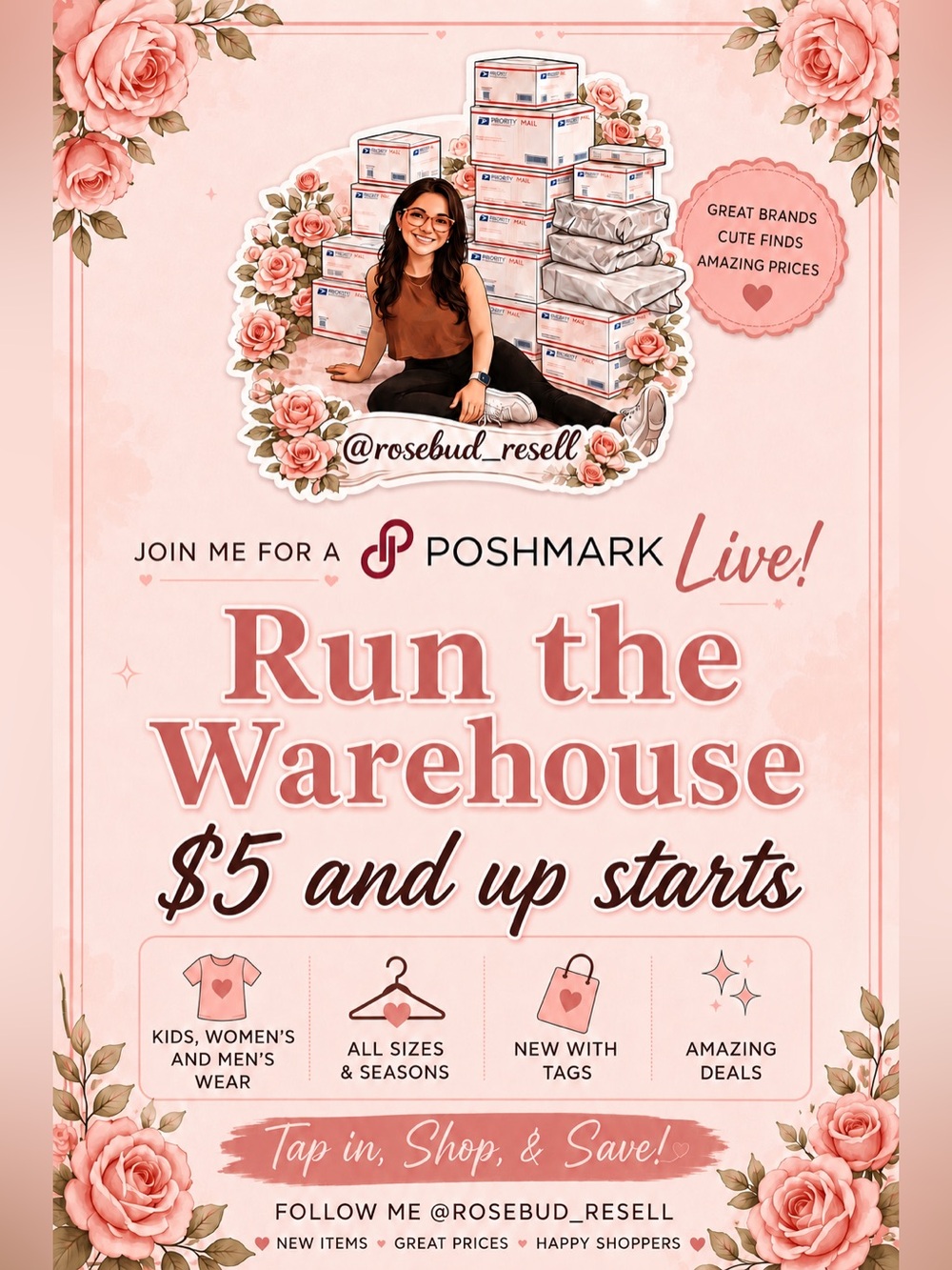 @Rosebud_Resell is live!! Time to shop! - Picture 1 of 16